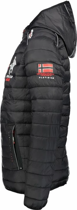 Jakne për meshkuj Geographical Norway, e zezë