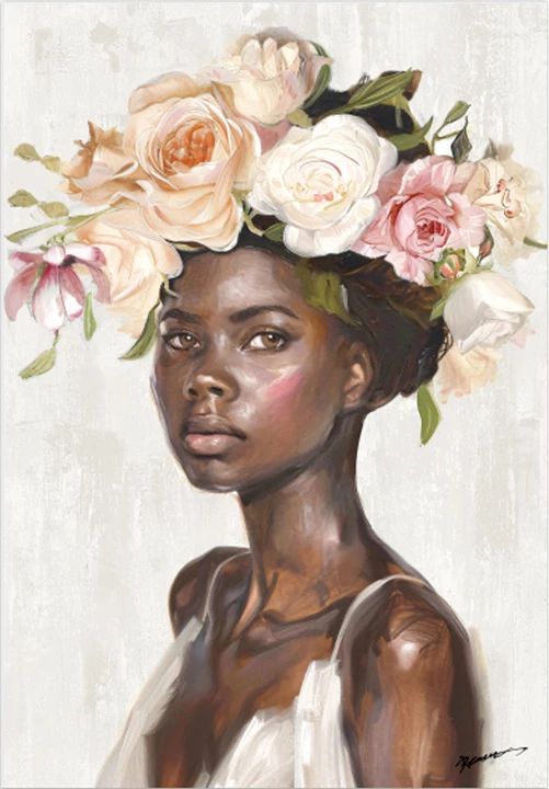 Pikturë në kanavacë Fleri, 70x3.5x100cm