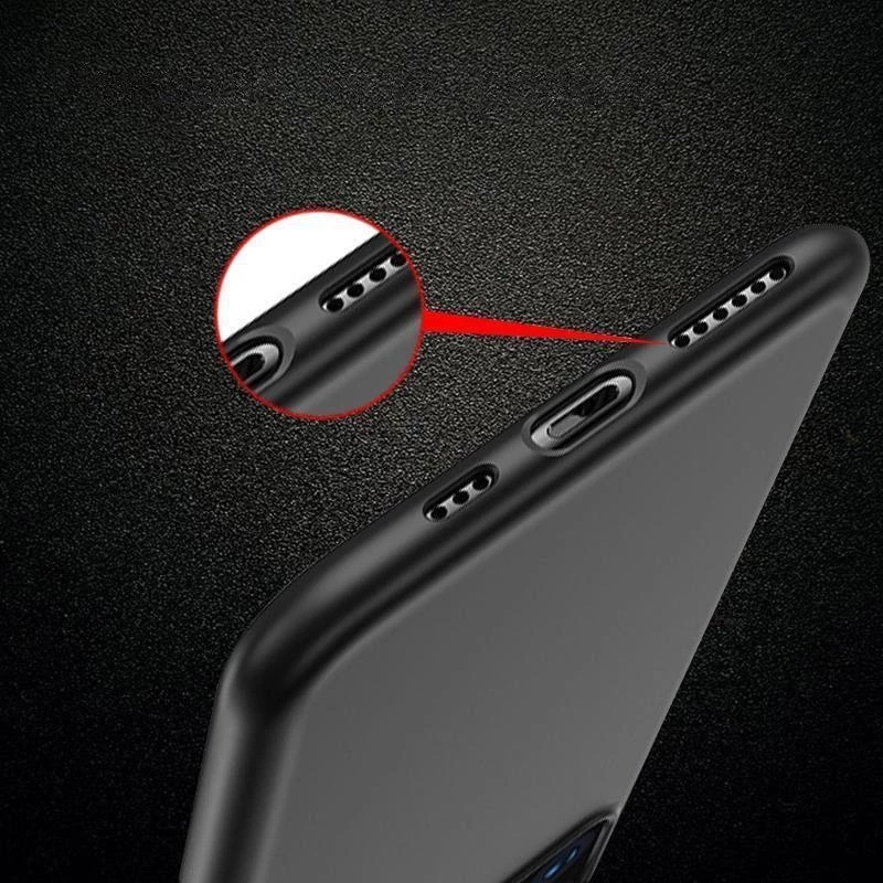 Mbështjellës celulari Hurtel Soft Case për Samsung Galaxy A17, TPU, i hollë, skaje të ngritura, i zi