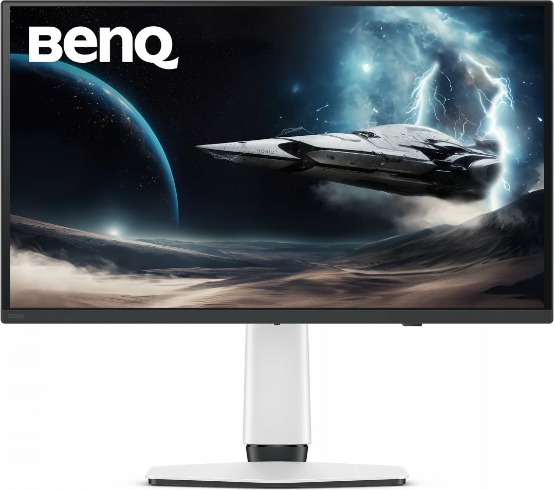 Monitor BenQ EX271UZ 26.5" 4K UHD 240Hz OLED QD‑OLED 0.03ms HDR1000 VRR eARC, ngjyrë zi/bardh