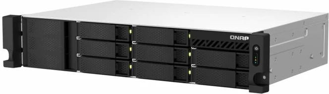 Server NAS QNAP TS-873AeU-RP-4G, 8-bay, 4GB RAM, Dual 2.5GbE, 2U rack short-depth, i zi