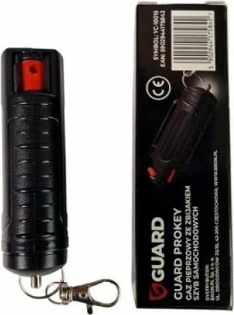 Pepersprej me xhel GUARD, i zi