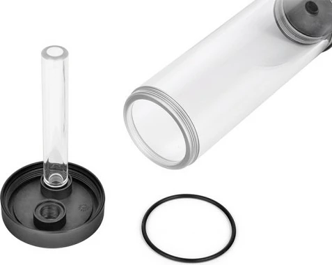 Rezervuar me pompë për ftohje me ujë Thermaltake PR22, 300ml, CL-W250-PL00BL-A, Transparent/zi