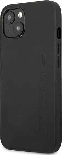 Mbështjellës Mercedes AMG AMHCP14MDOLBK për iPhone 14 Plus 6.7", lëkurë, i zi