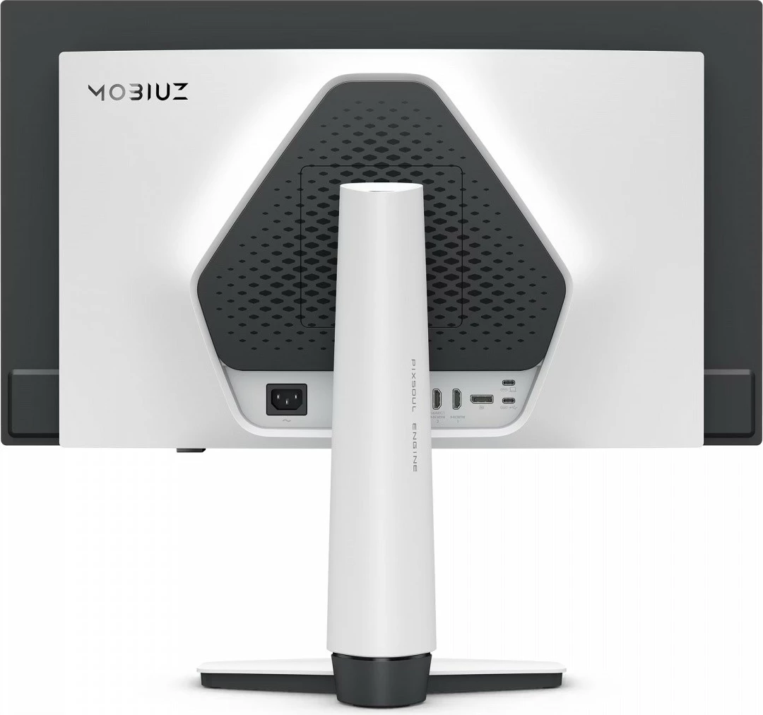 Monitor BenQ EX271UZ 26.5" 4K UHD 240Hz OLED QD‑OLED 0.03ms HDR1000 VRR eARC, ngjyrë zi/bardh