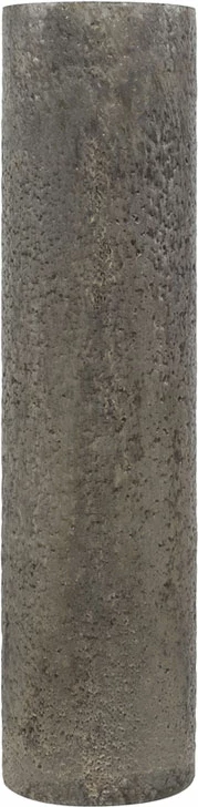 Vazo MELI, qelq, ngjyrë ari, 10x10x30cm