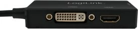Adapter DisplayPort LogiLink CV0109, HDMI + VGA + DVI, 0.15m, i zi