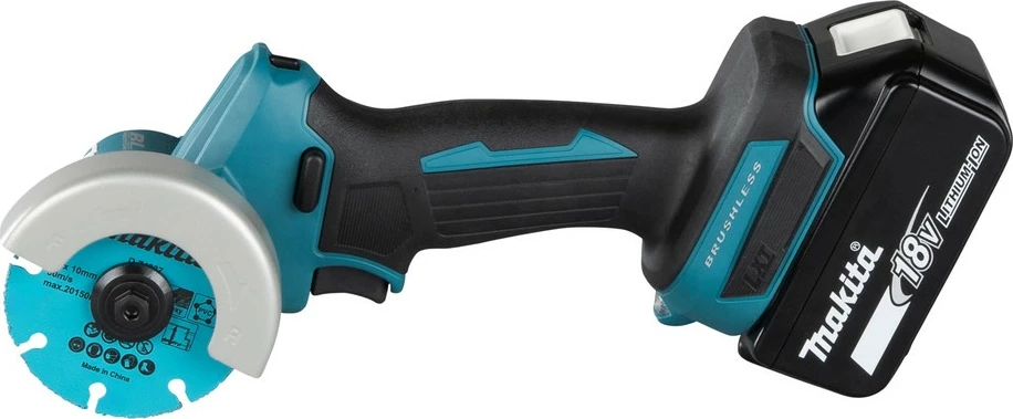 Prerëse këndi Makita DMC300Z, 18V, 5Ah, Li-Ion, zi/blu