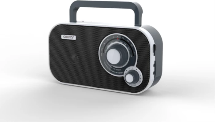 Radio portative CAMRY CR1140b, FM/AM, dalje 3.5 mm, punon me rrymë ose bateri, e zezë