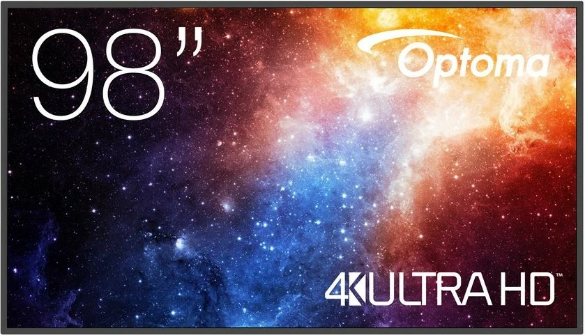 Ekran i madh Optoma N3981K, 98 inç, 4K Ultra HD, LED, Wi-Fi, i zi
