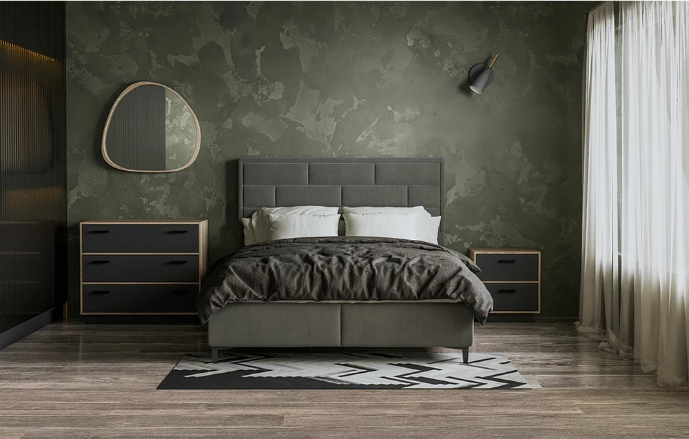 Pasqyrë Salomone, ngjyrë sonoma, 77x71cm