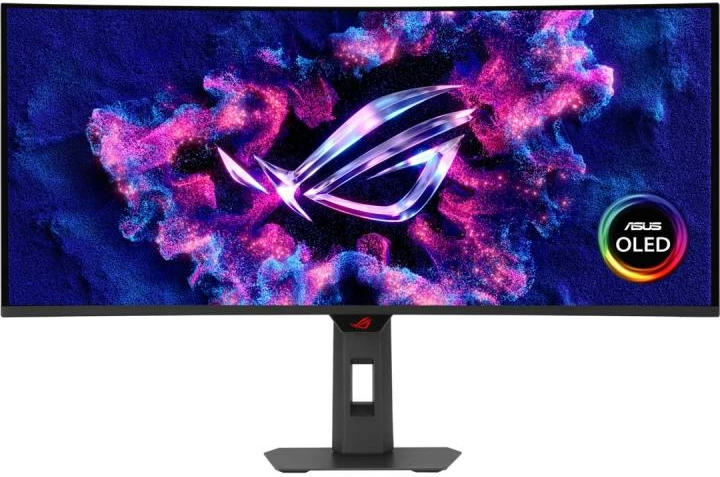 Monitor gaming, Asus ROG Strix OLED XG34WCDG (90LM0B70-B01171) 34" QD-OLED 3440x1440 175Hz 0.03ms G-Sync compatible, e zezë