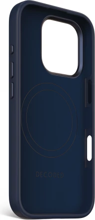 Mbështjellës Decoded AntiMicrobial Silicone me MagSafe për iPhone 16 Pro, Kaltër