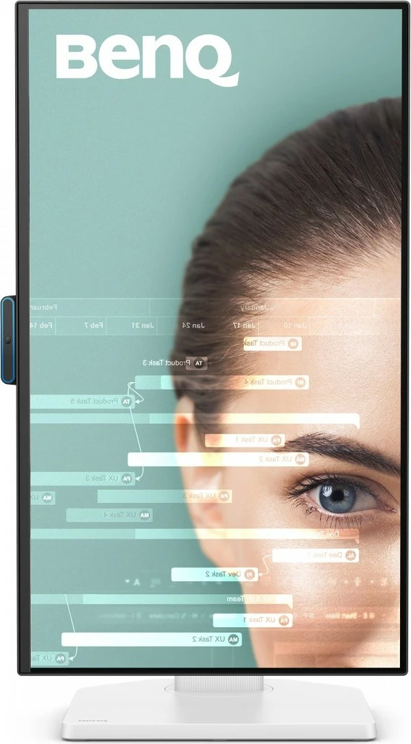 Monitor BenQ GW2490TC 23.8'' FHD 144Hz IPS 5ms, HDMI/DisplayPort/USB-C, altoparlantë, rregullim lartësie, zi/bardhë