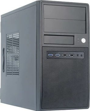 Kasë Chieftec CT-04B-350GPB, micro ATX/Mini-ITX, 350W, e zezë