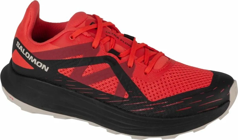 Atlete për meshkuj Salomon, të zeza dhe të kuqe