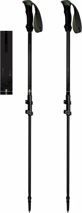 Shkopinj trekking Spokey, unisex, të zinj