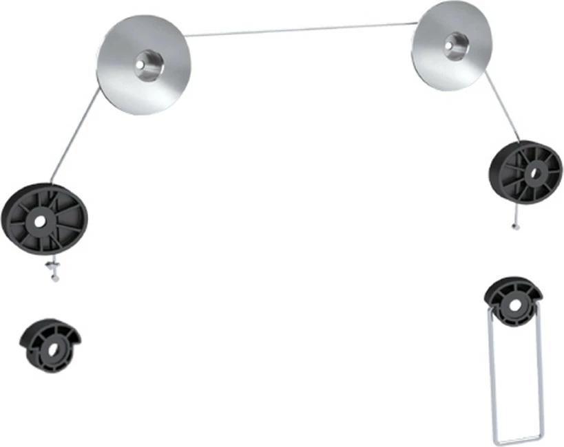 Mbajtëse muri për TV Maclean mc-557b, 37-75 inç, e zezë/gri