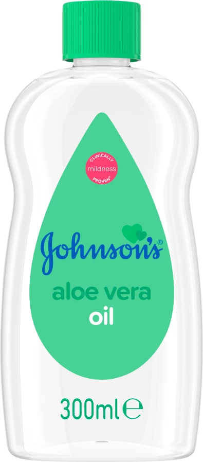 Vaj Johnson Baby Oil Aloe Vera, 300 ml
