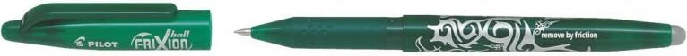 Stilolaps gel i fshirshëm, Pilot Frixion Ball BL-FR7-G, vijë 0.4mm, jeshile