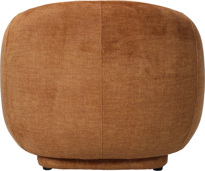 Fotel Freya, ngjyrë amber, 93x87x76cm