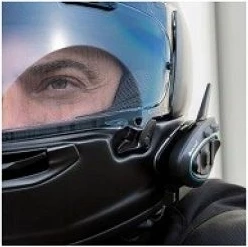 Interkom motoçiklete Midland për dy helmeta, i zi