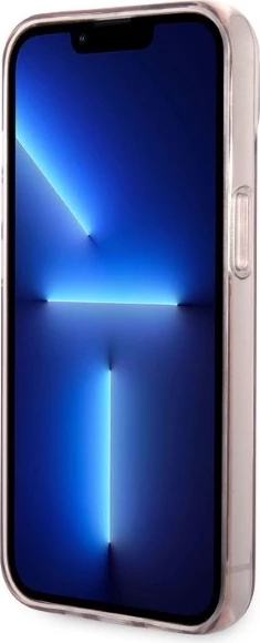Mbështjellës Karl Lagerfeld Choupette për iPhone 14, Rozë