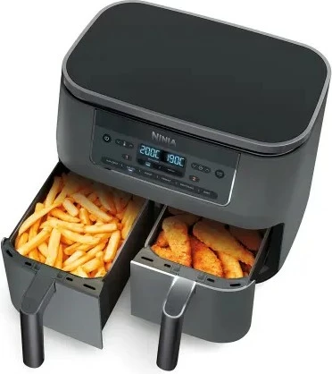 Furrë me ajër të nxehtë Ninja DZ300EU, 7.6L, touch, gri