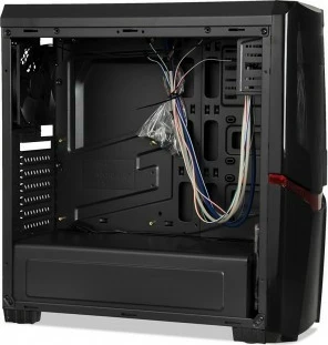 Kasë iBOX ORCOS X14, Midi Tower, ATX/ITX/Micro ATX, e zezë
