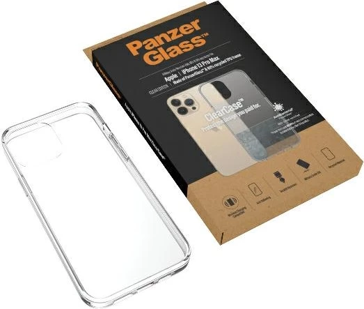 Mbështjellës PanzerGlass ClearCase për iPhone 13 Pro Max, transparent