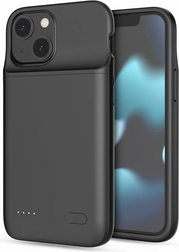 Mbështjellës me powerbank Tech-Protect PowerCase për iPhone 12 mini / 13 mini, 4700mAh, zi