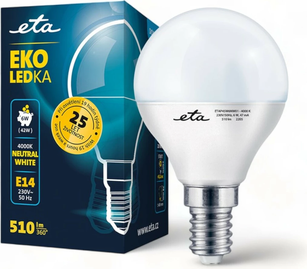 Llambë ETA ETAP45W6NW01