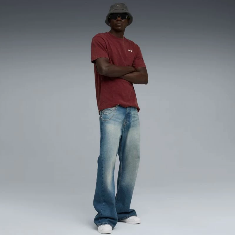 Maicë për meshkuj Puma, burgundy