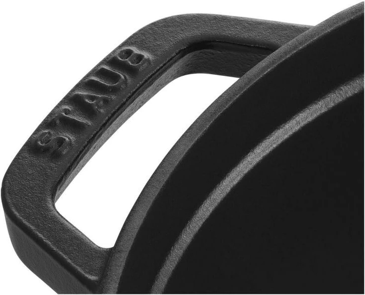 Kaserolë rrumbullake për pjekje, Zwilling Staub, 40500-241-0, 24 cm, e zezë