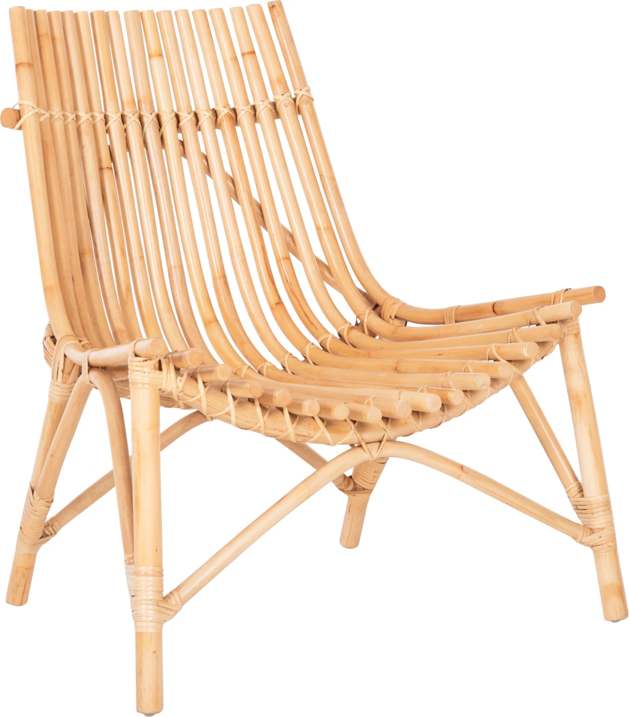 Karrige për jashtë CELLION FH9812.01, ngjyrë natyrale, 76x72x83H cm