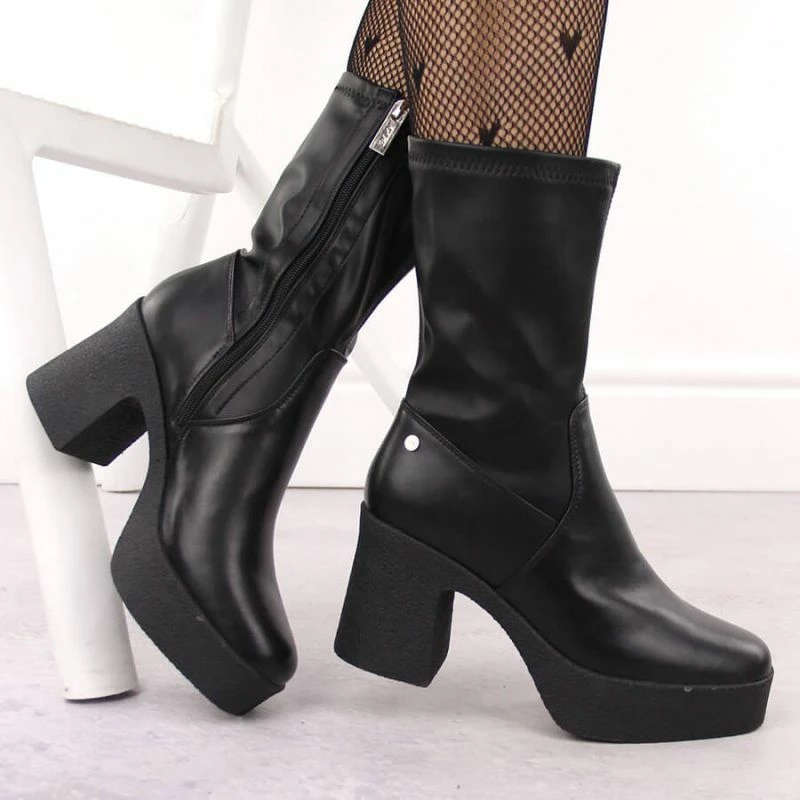 Çizme për femra Goe, të zeza