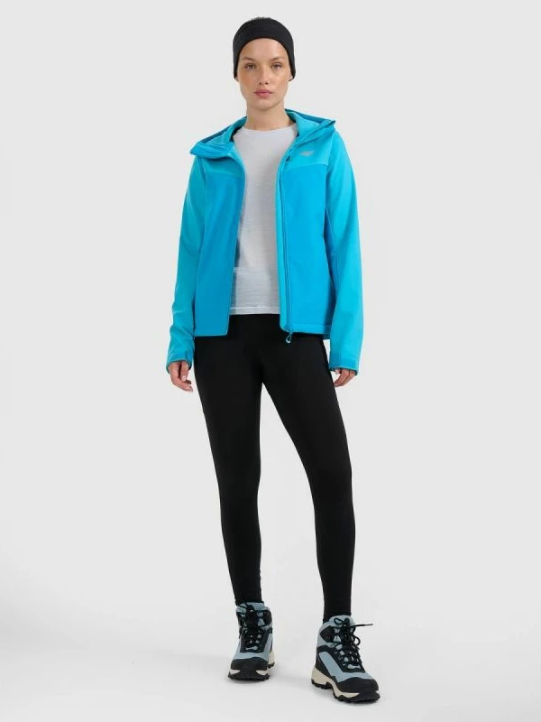 Jakne softshell për femra 4F, kaltër