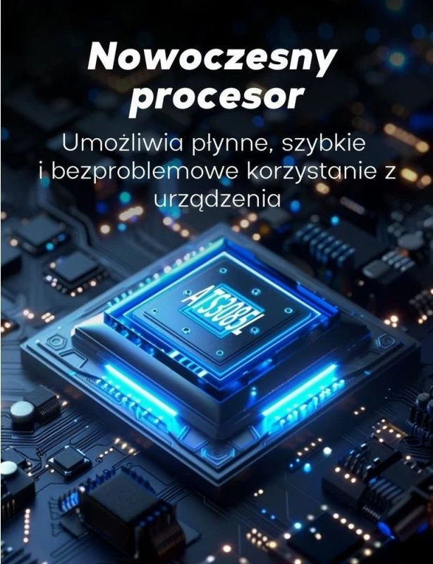 Smartwatch për meshkuj Gravity, rrip i zi dhe i kaltër