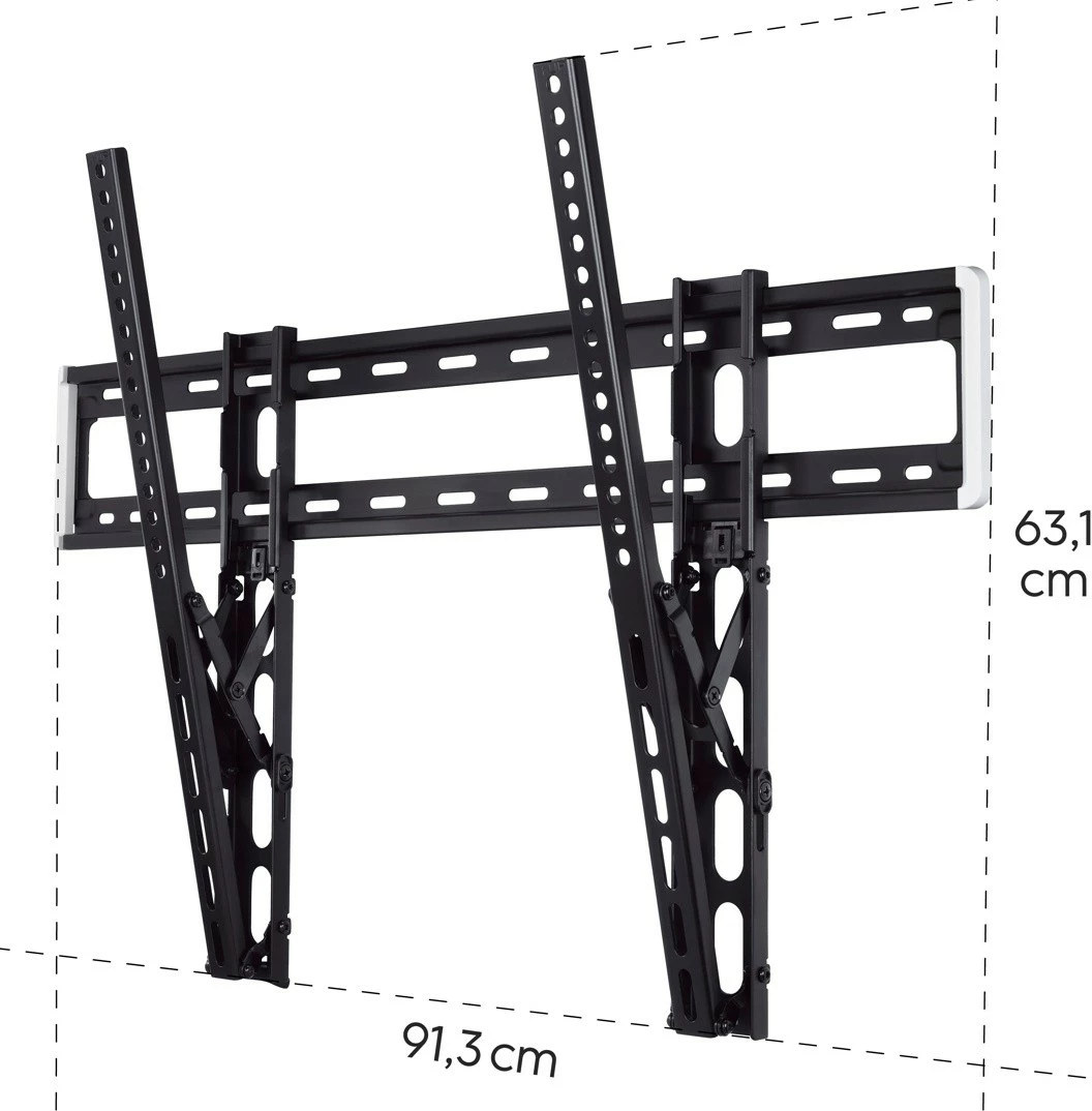 Mbajtës muri për TV Hama Motion XL, 46-100 inç, Çelik, i zi