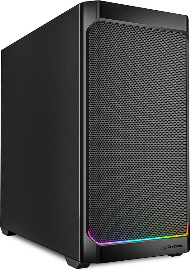 Kasë Sharkoon MK4 RGB Micro-ATX, e zezë