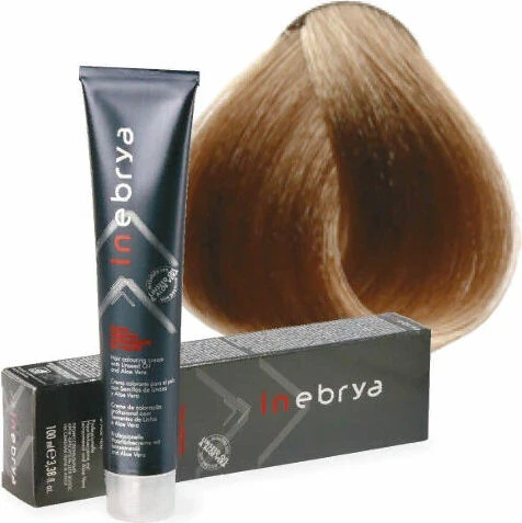 Ngjyrë për flokë Inebrya 8/0 Bionde e qelët, 100 ml