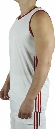 Fanellë adidas për stërvitje për meshkuj, e bardhë