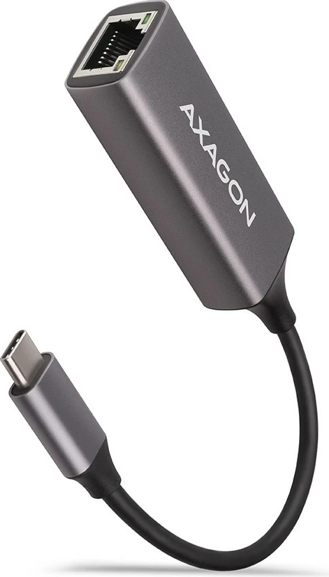 Adapter rrjeti AXAGON ADE-TRC, USB-C 3.2 Gen 1, Gigabit Ethernet, Titanium Gri