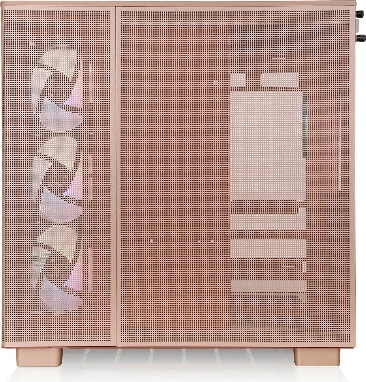 Kasë Thermaltake View 380 XL TG ARGB, Midi Tower, sand