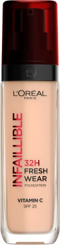 Fondatinë për femra L'Oreal Paris Infallible 32H Fresh Wear 145 Beige Rose 30ml