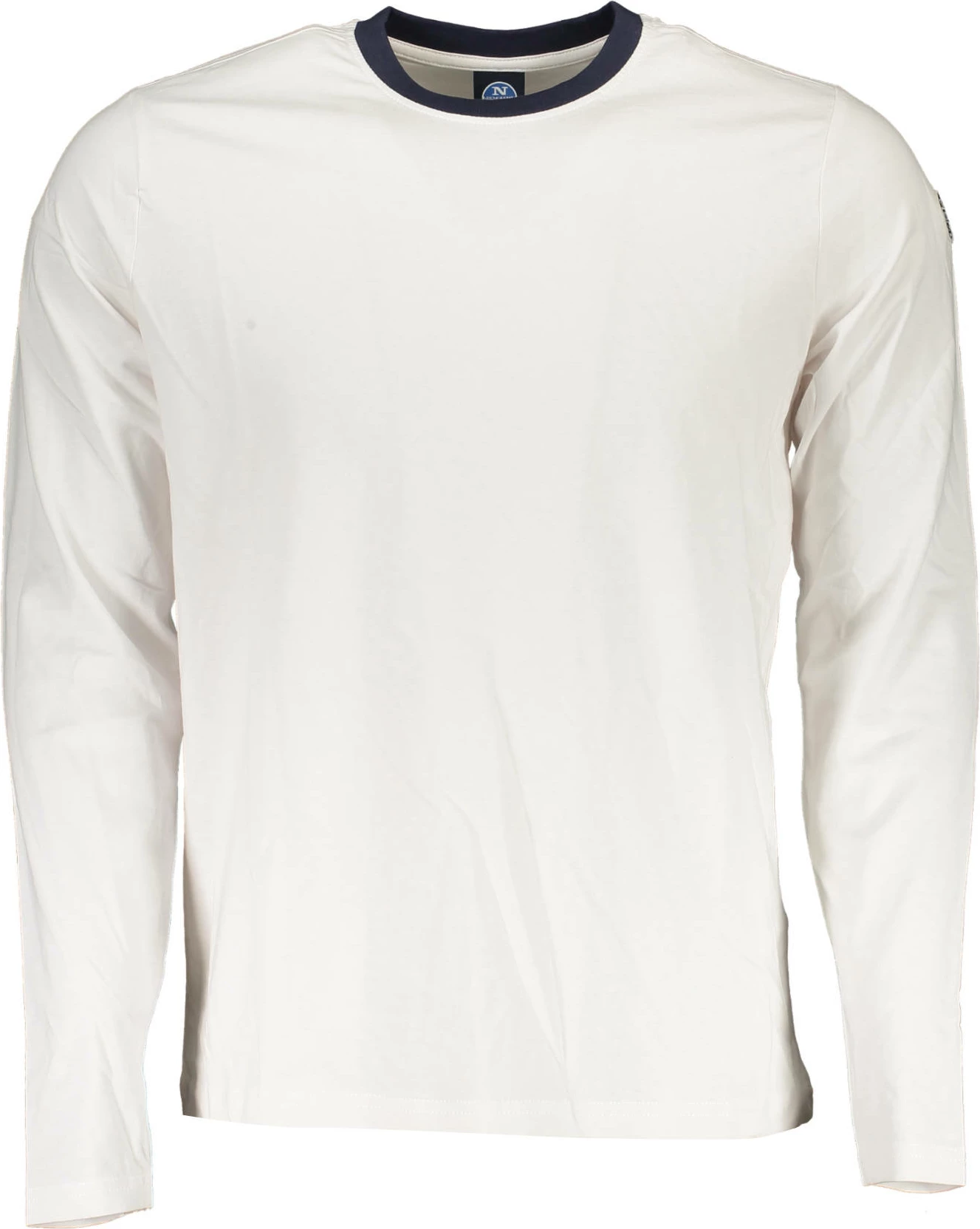 Maicë me mëngë të gjata NORTH SAILS për meshkuj, e bardhë