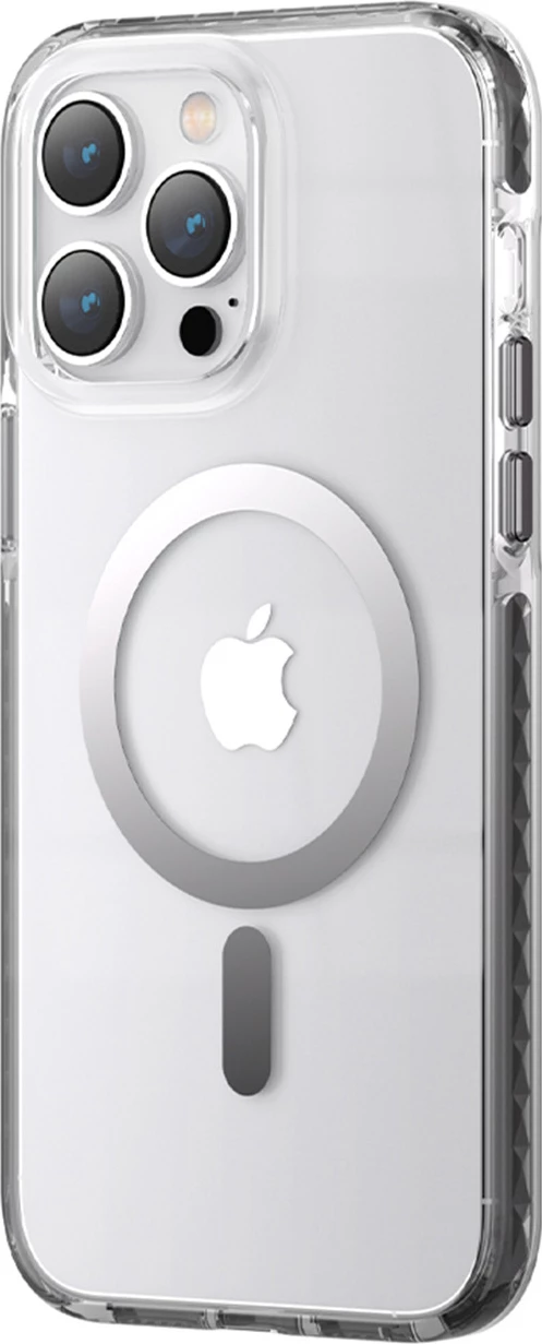 Mbështjellës Kingxbar Ice Crystal Series për iPhone 14, MagSafe, Gri