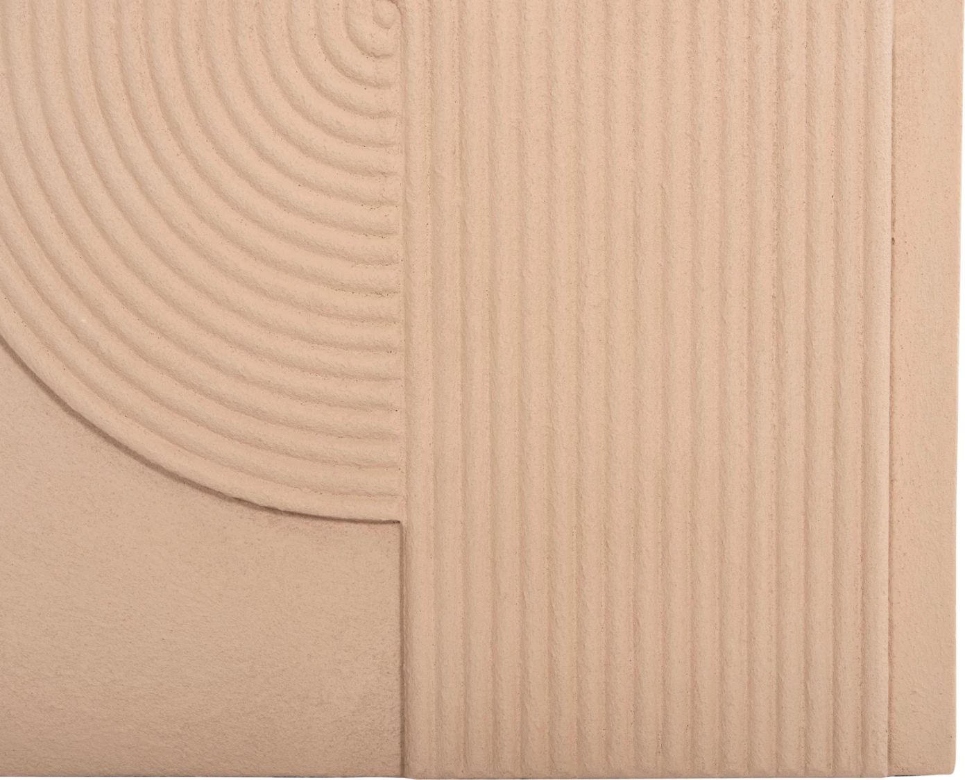 Panel dekorativ për mur, seri Santorini, ngjyrë bezhë, FH4521, 60x4x80 cm