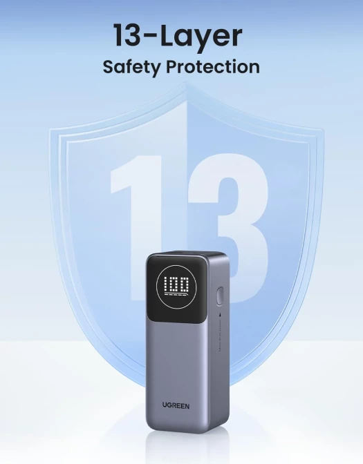 Power bank UGREEN 35526B 12000mAh 100W, gri