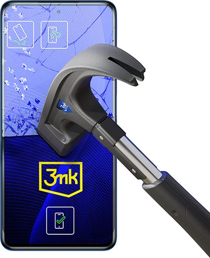 Mbrojtës ekrani 3mk FlexibleGlass për Xiaomi Poco X3 NFC, Transparent